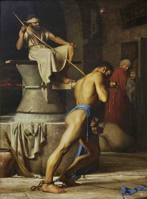SAMSON AND THE PHILISTINES, SAMSON HOS FILISTRENE