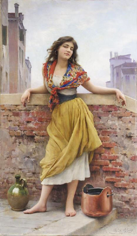 The Watercarrier by Eugene de Blaas