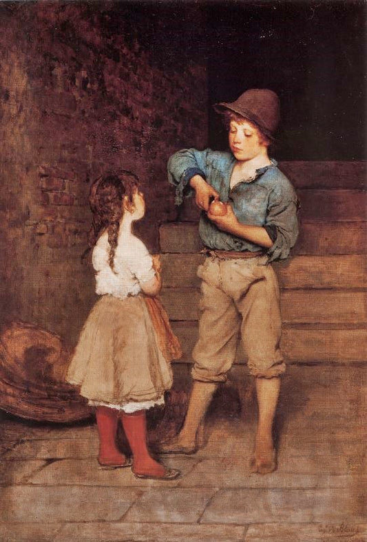 Two Children by Eugene de Blaas