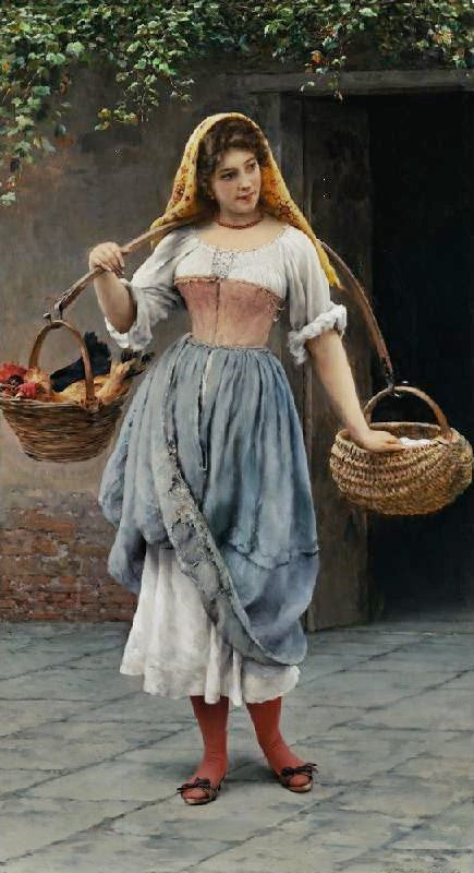 Which Came First by Eugene de Blaas