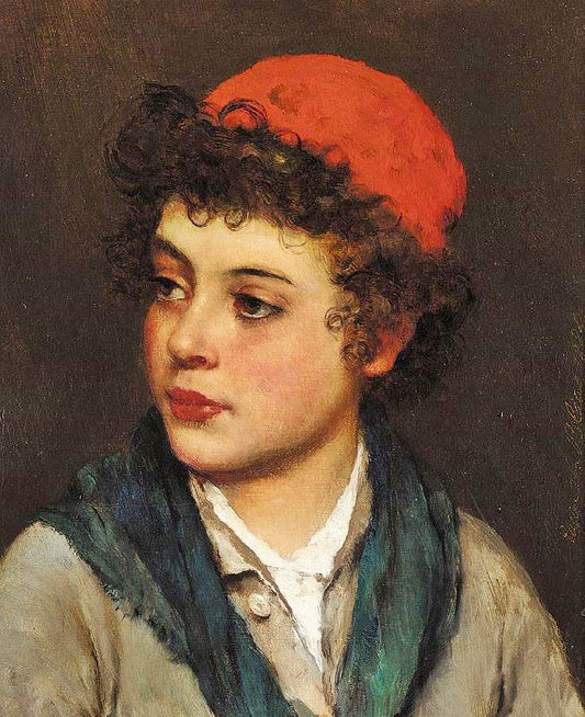 Portrait Of A Boy, 1884 by Eugene de Blaas