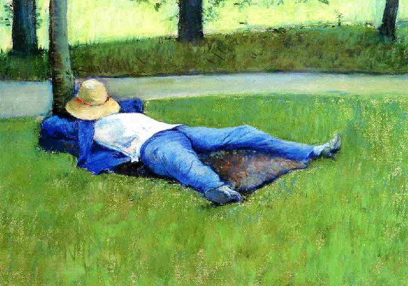 The Nap by Gustave Caillebotte