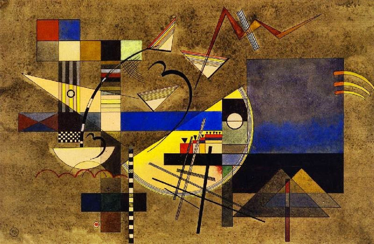 Festes Iii by Wassily Kandinsk