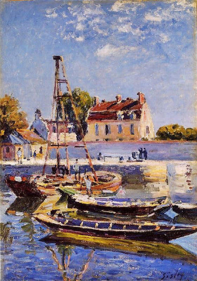 Small Boats by Alfred Sisle