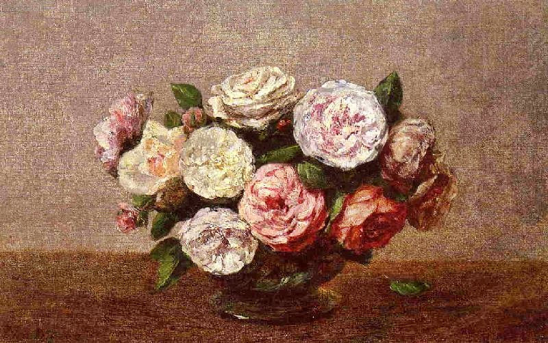 BOWL OF ROSES