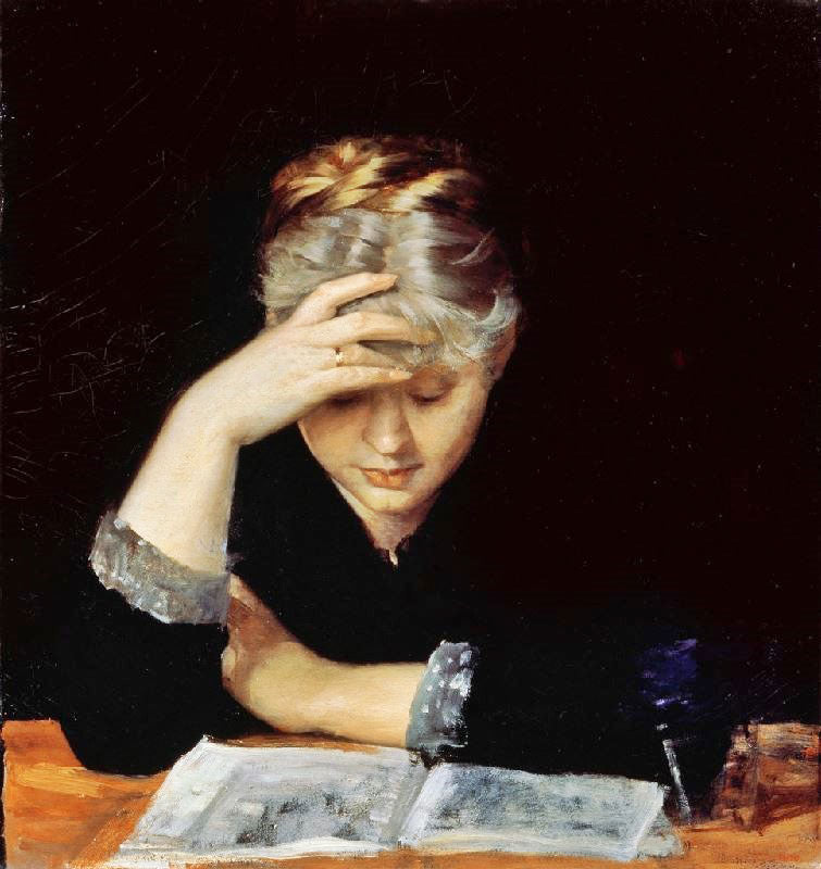 AT A BOOK