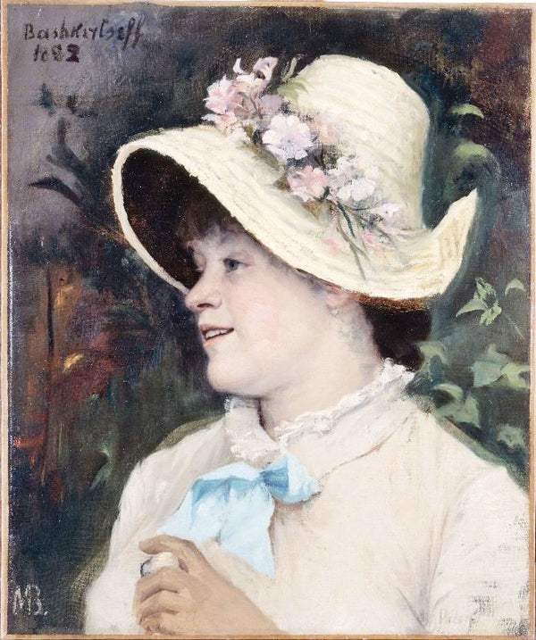 Paris, Portrait Of Irma by Marie Bashkirtseff