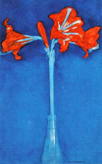 Amaryllis by Piet Mondrian