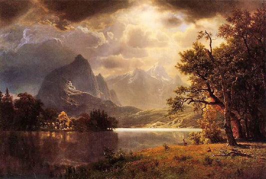 Estes Park, Colorado by Albert Bierstadt