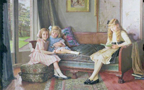The Children Of James Todd by William Logsdail