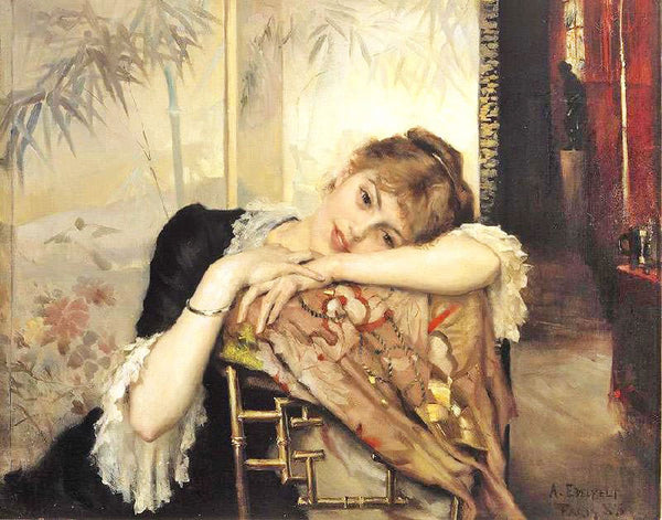 Virginie by Albert Edelfelt