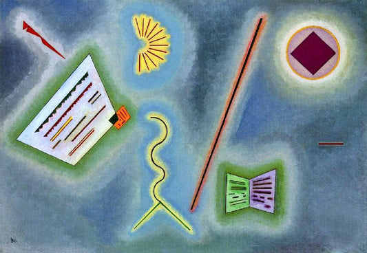 Surfaces And Lines by Wassily Kandinsk