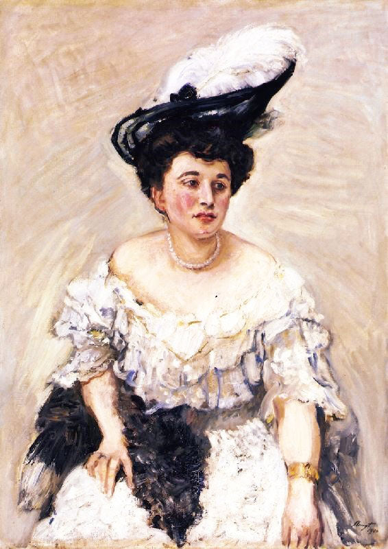 Frau Else Schiffer by Max Slevogt