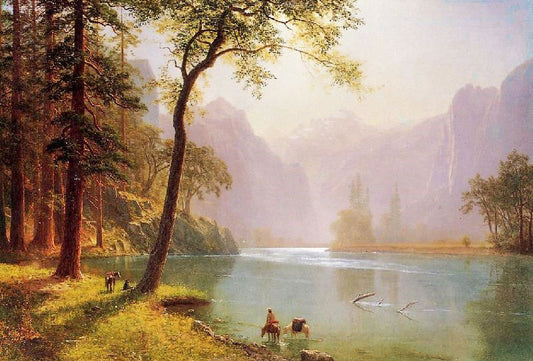 Kern River Valley, California by Albert Bierstadt