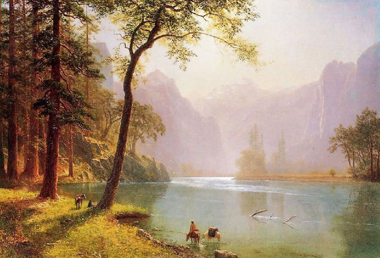 Kern River Valley, California by Albert Bierstadt