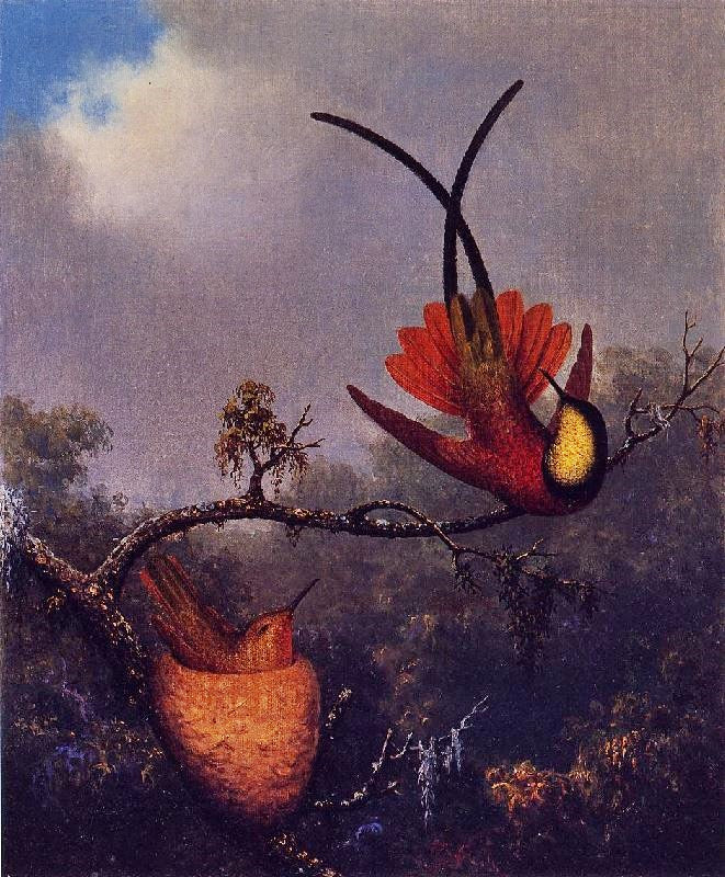 Crimson Topaz by Martin Johnson Heade