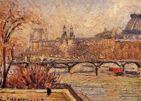 THE LOUVRE, MORNING