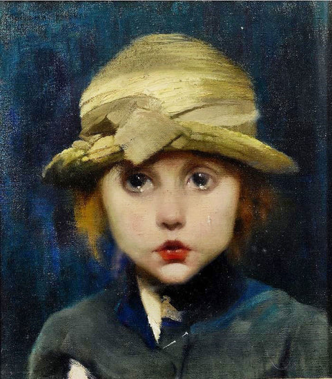 A Tearful Child by Marianne Stokes