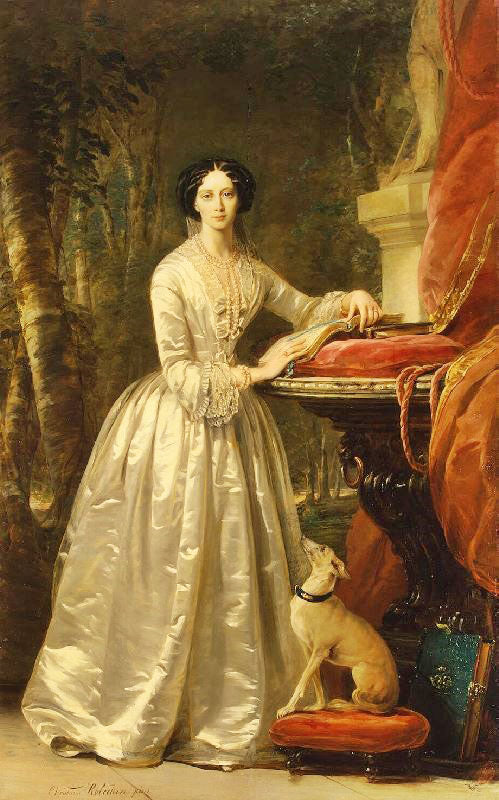 Portrait Of Grand Duchess Maria Alexandrovna by Christina Robertson
