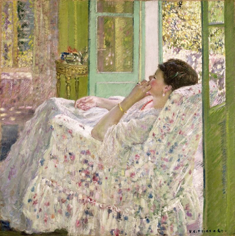 Afternoon, Yellow Room by Frederick Carl Frieseke