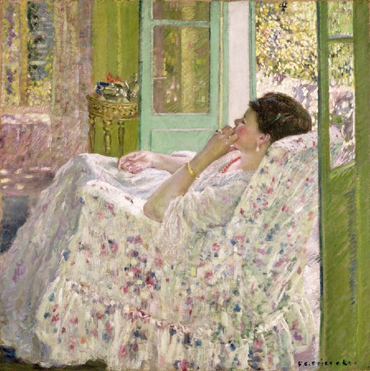Afternoon, Yellow Room by Frederick Carl Frieseke