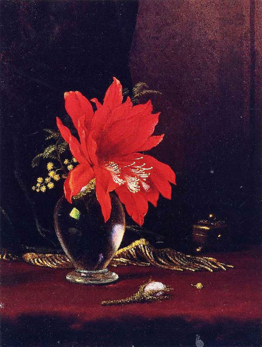 Chateau Of Flower by Martin Johnson Heade