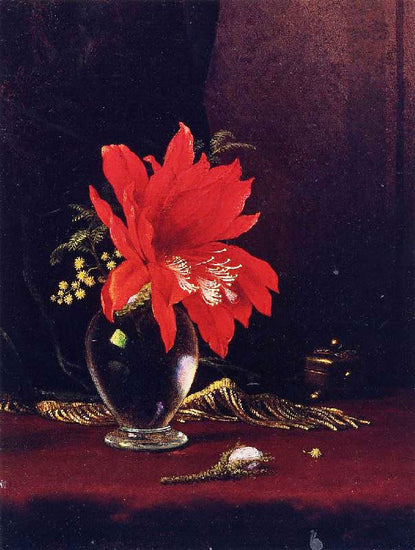 Chateau Of Flower by Martin Johnson Heade