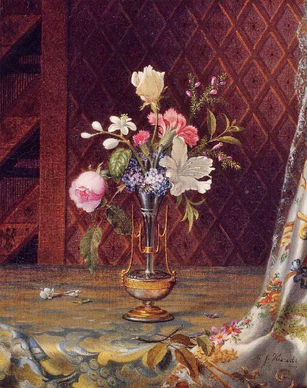 VASE OF MIXED FLOWERS