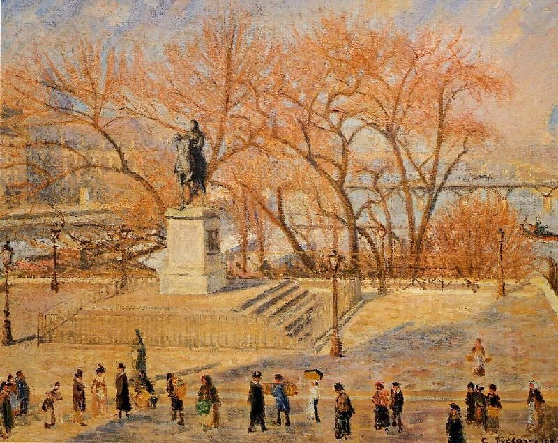 SQUARE DU VERT-GALANT: SUNNY MORNING