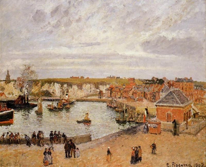 THE PORT OF DIEPPE