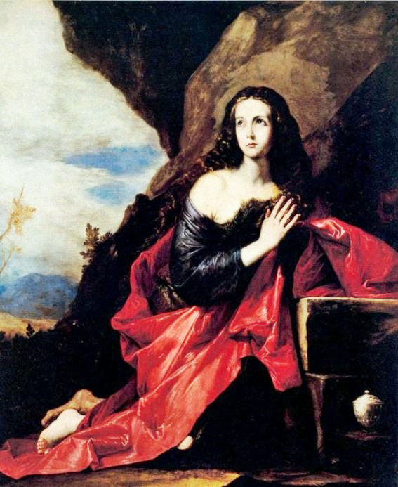 Saint Mary Magdalene In The Desert by Jusepe de Ribera