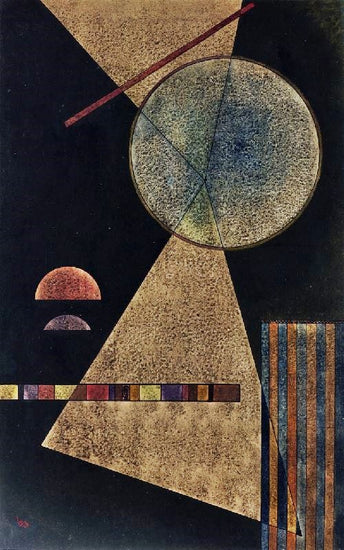Meeting-Point by Wassily Kandinsk