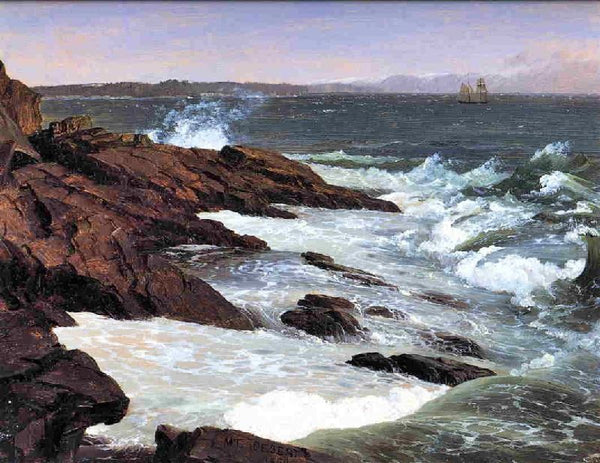Fog Off Mount Desert by Frederic Edwin Church