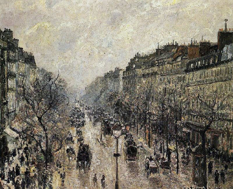 BOULEVARD MONTMARTRE: FOGGY MORNING