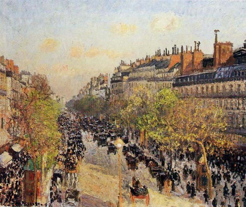 BOULEVARD MONTMARTRE: SUNSET