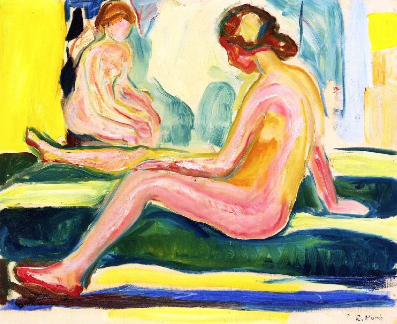 SEATED FEMALE NUDES