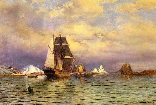 Looking Out Of Battle Harbor by William Bradford