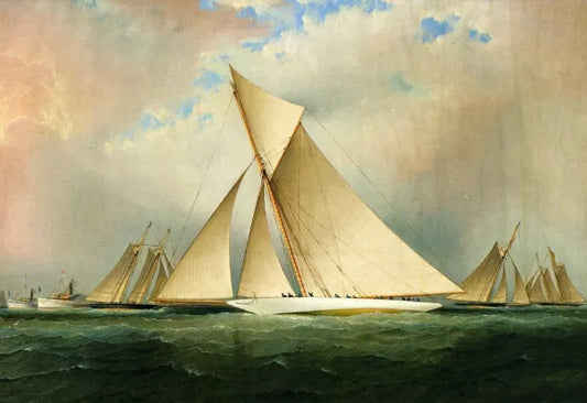 AMERICA’S CUP YACHT ’VIGILANT’, 1893