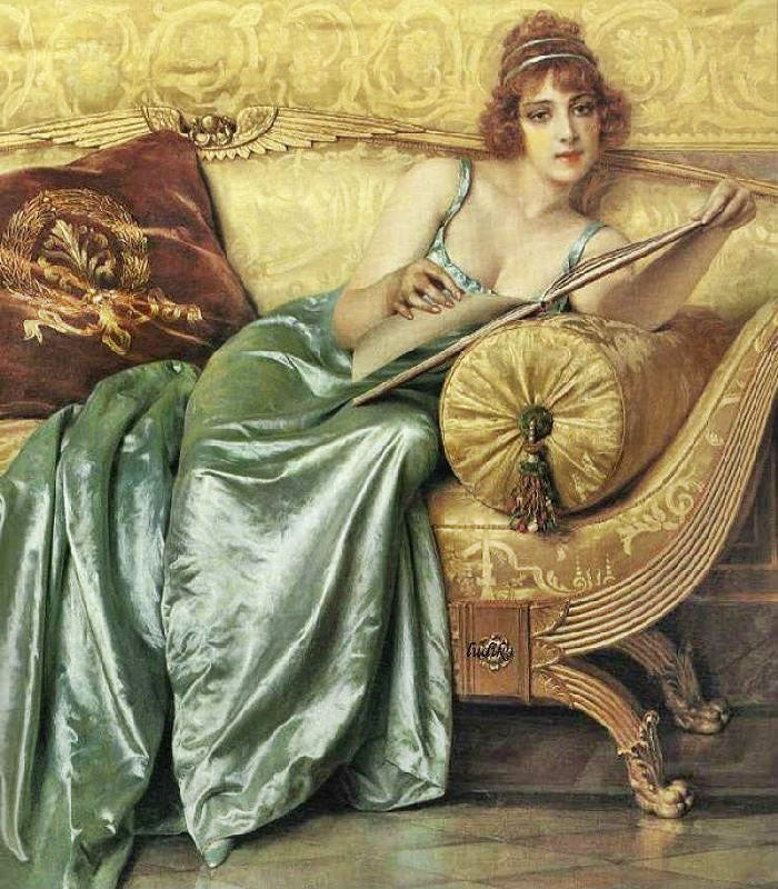 Lady Of Leisure by Charles Joseph Frederick Soulacroix