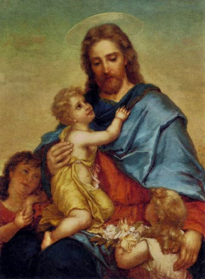 Divinity And Innocence by Hans Zatzka