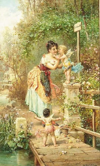 Bridge Toll by Hans Zatzka