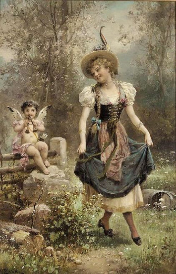 In Love by Hans Zatzka