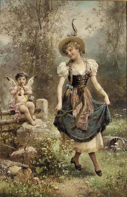 In Love by Hans Zatzka