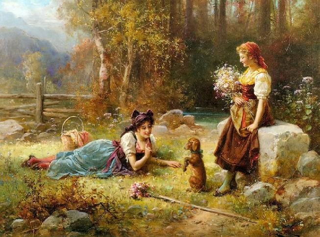Obedience by Hans Zatzka