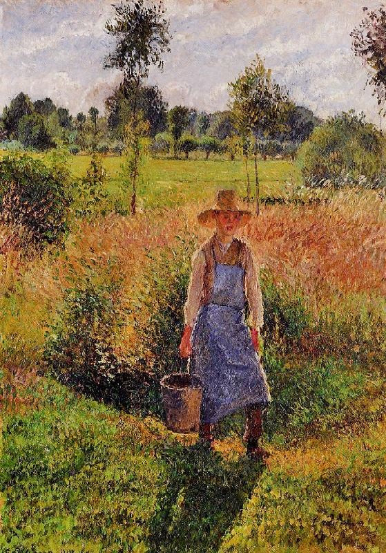 THE GARDENER, AFTERNOON SUN, ERAGNY