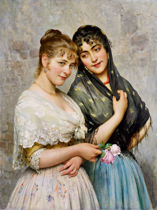 Venetian Beauties by Eugene de Blaas