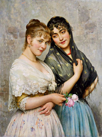 Venetian Beauties by Eugene de Blaas