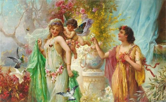 A Classical Idyll by Hans Zatzka