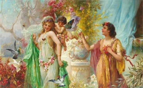 A Classical Idyll by Hans Zatzka