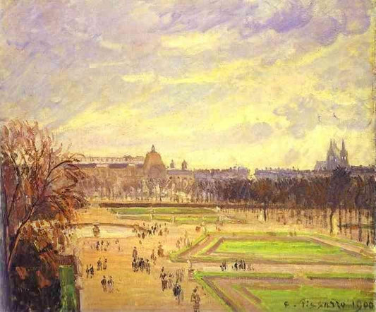 The Tuileries Gardens by Camille Pissarro